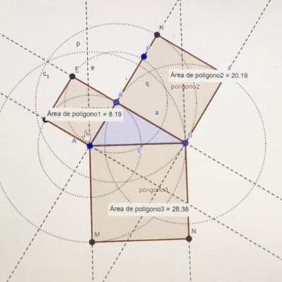 Video Verificación del Teorema de Pitágoras