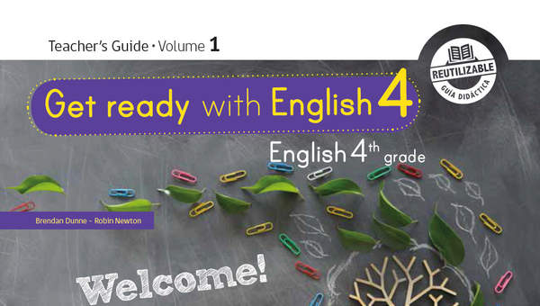 Inglés (Propuesta) 4º básico, Teacher's Guide Volume 1