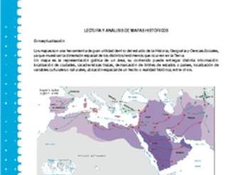 Orientación mapa histórico