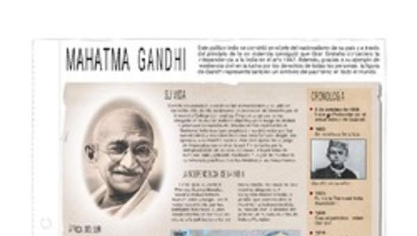Infografía: Ghandi