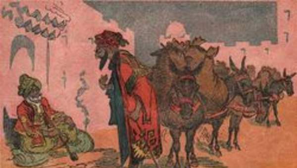 Ilustración: Alí Babá y los cuarenta ladrones