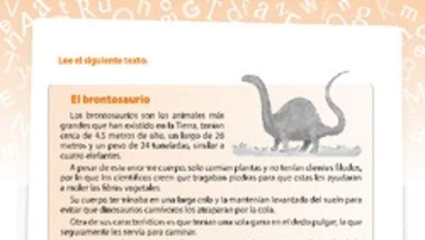 Brontosaurios