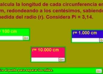 Cálculo de la longitud de una circunferencia (II)