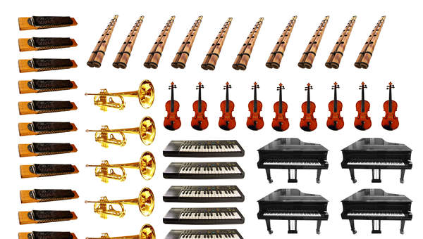 Imagen de instrumentos musicales (II)