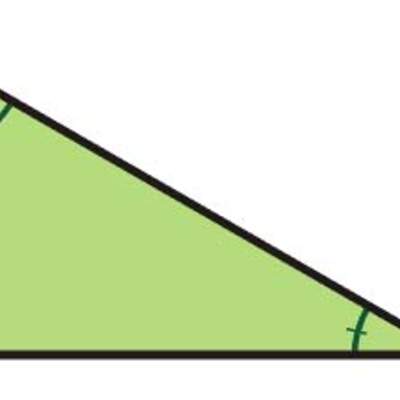 Triángulo rectángulo o recto