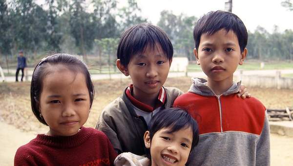 Niños de Vietnam