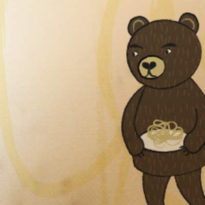 Letra s: El oso y el sapo