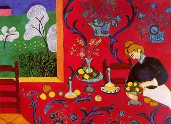 La habitación roja de Henri Matisse