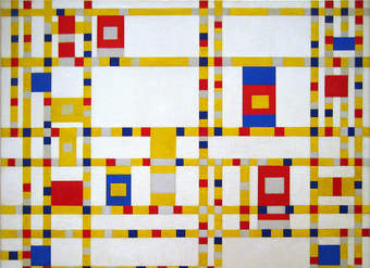 Composición 2 Piet Mondrian