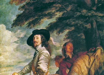 Retrato de Carlos I de Van Dyck