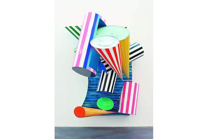 Relieve abstracto de Frank Stella