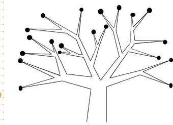 Organizador de árbol para registrar datos de una lectura