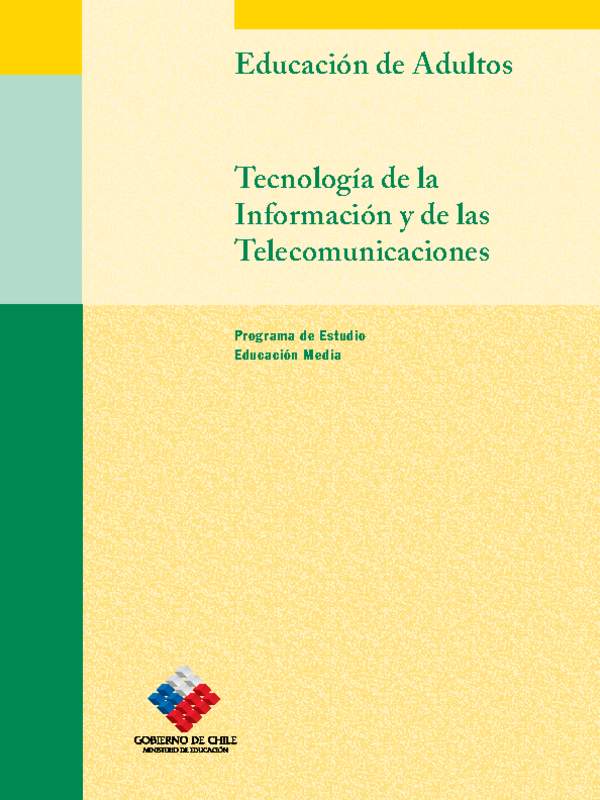 Educación Jóvenes y Adultos - EM - Formación Instrumental - Tecnología de la información y de las telecomunicaciones