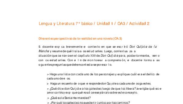 Lengua y Literatura 7° básico-Unidad 1-OA3-Actividad 2