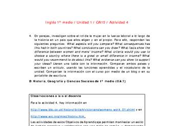 Inglés 1 medio-Unidad 1-OA15-Actividad 4