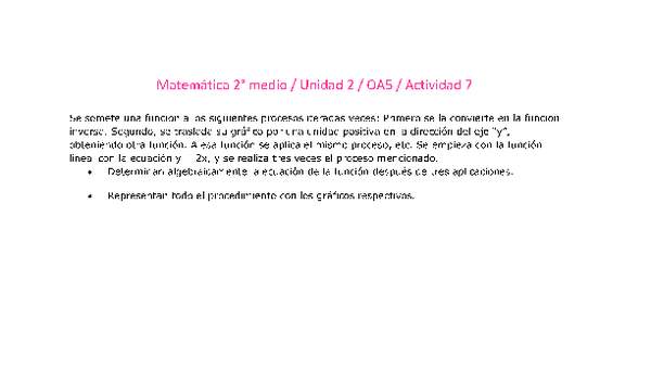 Matemática 2 medio-Unidad 2-OA5-Actividad 7