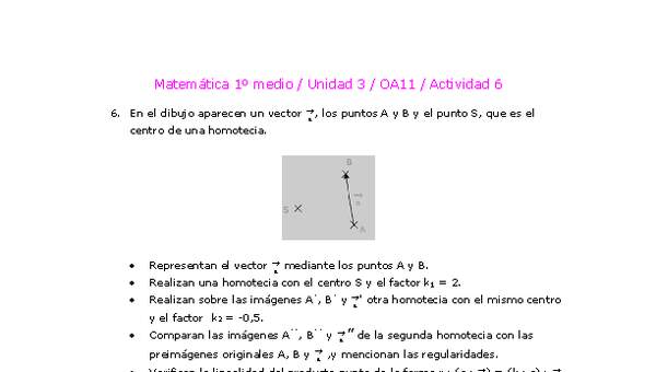 Matemática 1 medio-Unidad 3-OA11-Actividad 6