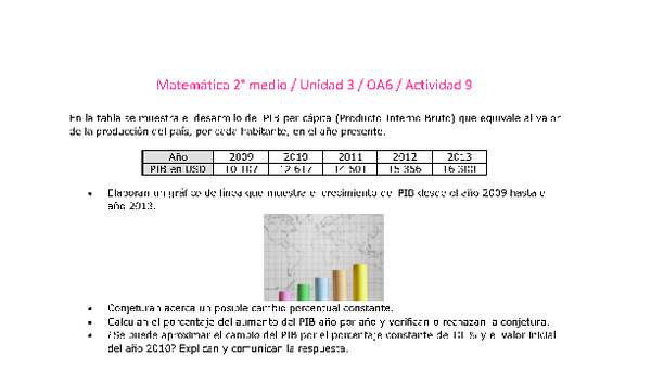 Matemática 2 medio-Unidad 3-OA6-Actividad 9