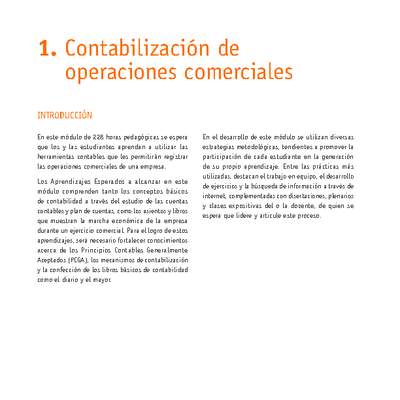 Módulo 01 - Contabilización de operaciones comerciales