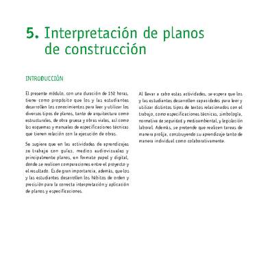Módulo 05 - Interpretación de planos de construcción