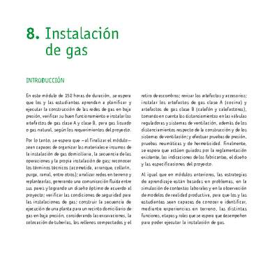 Módulo 08 - Instalación de gas