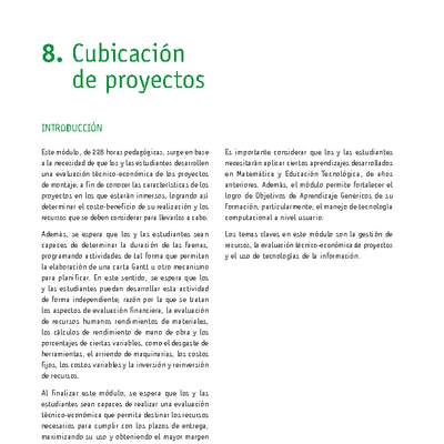 Módulo 08 - Cubicación de proyectos