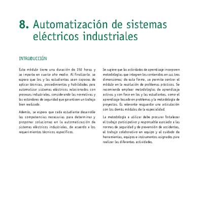 Módulo 08 - Automatización de sistemas eléctricos industriales