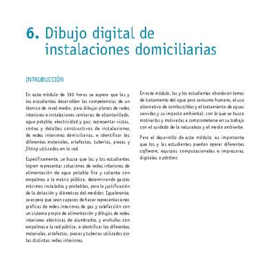 Módulo 06 - Dibujo digital de instalaciones domiciliarias