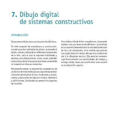 Módulo 07 - Dibujo digital de sistemas constructivos