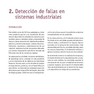 Módulo 02 - Detección de fallas en sistemas industriales