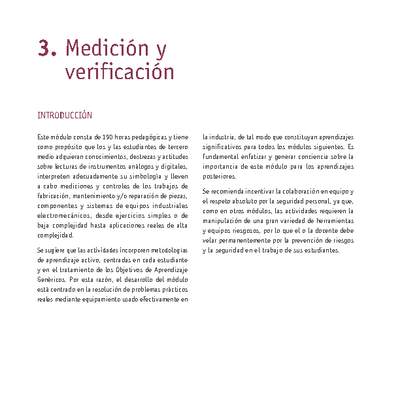 Módulo 03 - Medición y verificación