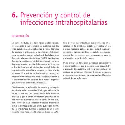 Módulo 06 - Prevención y control de infecciones intrahospitalarias