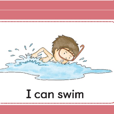 I can swim