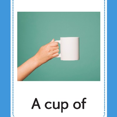 A cup of