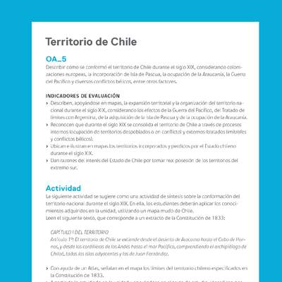 Ejemplo Evaluación Programas - OA05 - Territorio de Chile