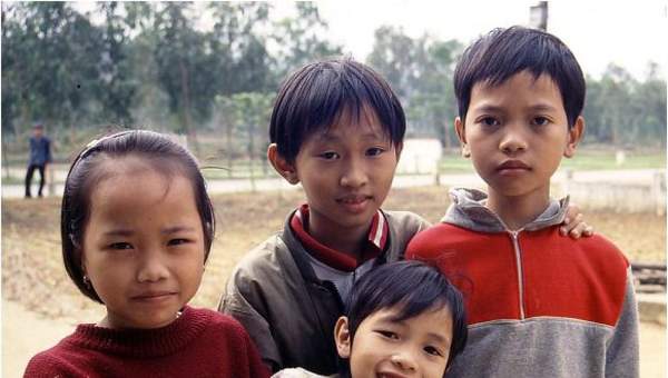 Niños de Vietnam