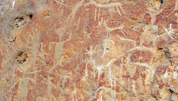Petroglifo norte de Chile