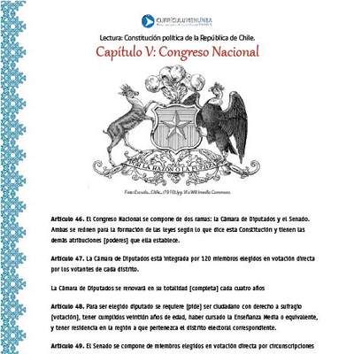 Constitución de Chile: Congreso Nacional