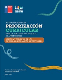 Priorización Curricular Lengua y Cultura de Pueblos Originarios Ancestrales