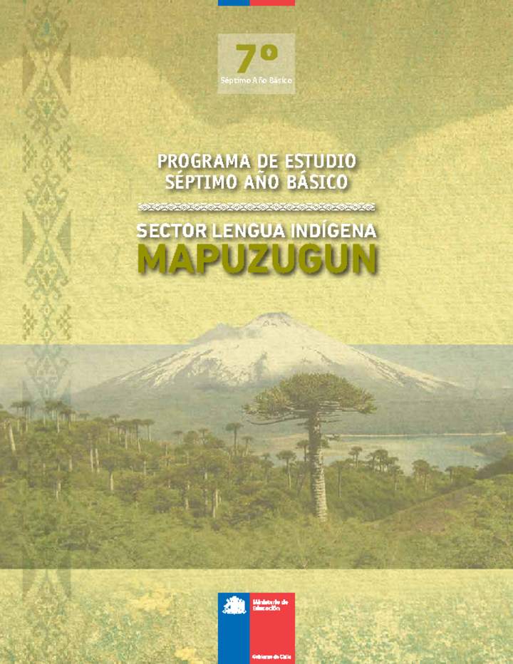 Programa Lengua Indígena 7° Básico - Lengua Indígena Mapuzugun