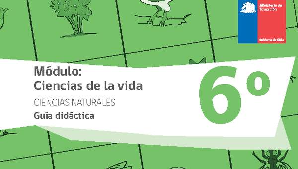 Guía didáctica: Módulo Ciencias de la vida