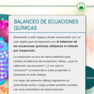 Balanceo de ecuaciones