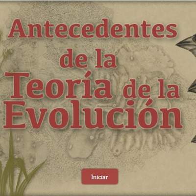 Antecedentes de la teoría de la evolución