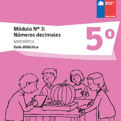 Guía didáctica: Matemática 5° básico - Módulo Nº 3. Números decimales