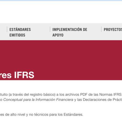 Internacional Financial Reporting Standards (IFRS)