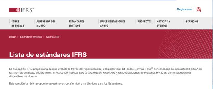 Internacional Financial Reporting Standards (IFRS)