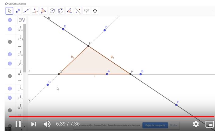 Video Perpendiculares paralelas y triángulos