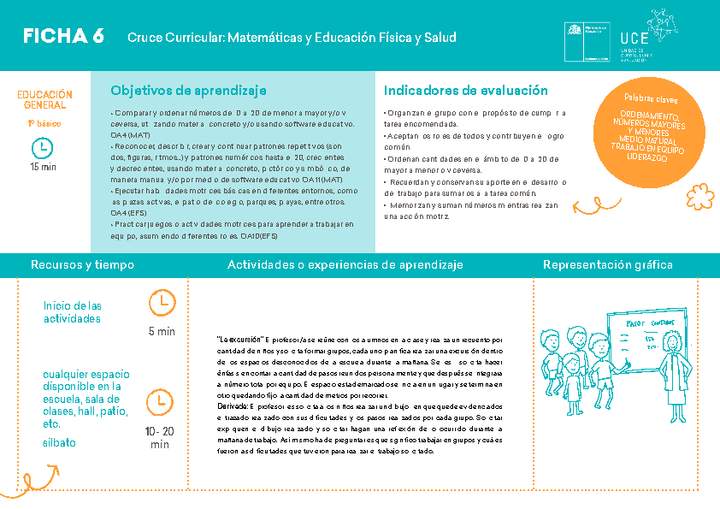 Ficha N° 6 Movimiento en 15'