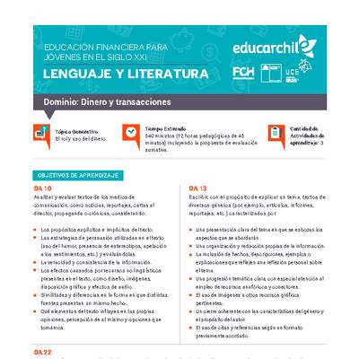 Dominio: Dinero y Transacciones Dominio: Dinero y Transacciones