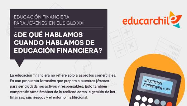 ¿De qué hablamos cuando hablamos de Educación Financiera?